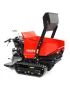 HECHT Dumper sur chenilles avec chargeur