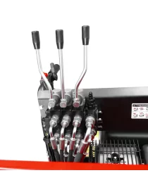 HECHT Dumper sur chenilles avec chargeur