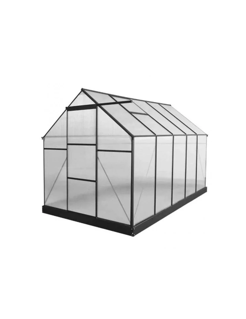 Serre de jardin HECHT RANCHER II 5,91 m² – Serre robuste avec ventilation