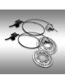 Kit freins hydrauliques JANSEN® MGT-600 | Disques + câbles