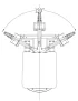 Mini-pelle diesel 940 kg CDKB991S – Bras orientable 120° | 9,5 CV