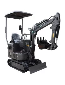 Mini-pelle diesel 940 kg CDKB991S – Bras orientable 120° | 9,5 CV