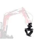 Grappin à bois hydraulique – rotatif à 360° – pour mini-pelles Grappin à bois hydraulique – rotatif à 360° – pour mini-pelles