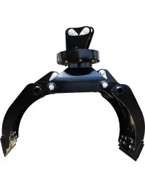 Pince à pierres hydraulique – rotation 360° – pour mini-pelles