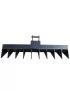 Racleur court, largeur 1 380 mm, pour mini-pelle