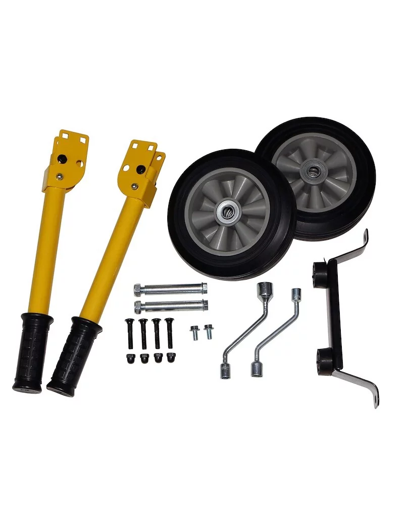 Jeu de roues pour générateur de la série GG4-7300, jaune