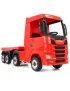 Voiture électrique enfant HECHT SCANIA 4x4 avec remorque