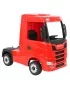 Voiture électrique enfant HECHT SCANIA 4x4 avec remorque