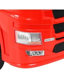 Voiture électrique enfant HECHT SCANIA 4x4 avec remorque