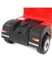 Voiture électrique enfant HECHT SCANIA 4x4 avec remorque