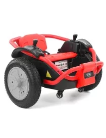 Kart de drift électrique HECHT 50400 RED – 2 batteries 12 V 7 Ah