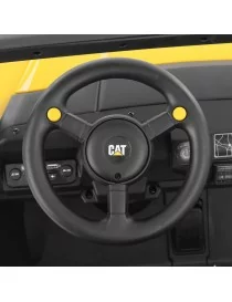 UTV CAT Électrique Biplace pour Enfants | 2 Moteurs 45 W
