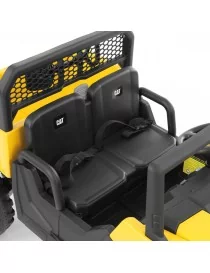 UTV CAT Électrique Biplace pour Enfants | 2 Moteurs 45 W