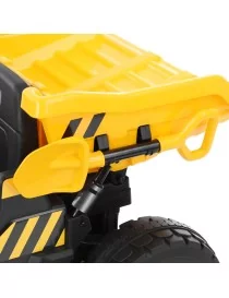 Camion Électrique CAT DUMPER Jaune Enfant | 2 Places