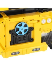 Camion Électrique CAT DUMPER Jaune Enfant | 2 Places