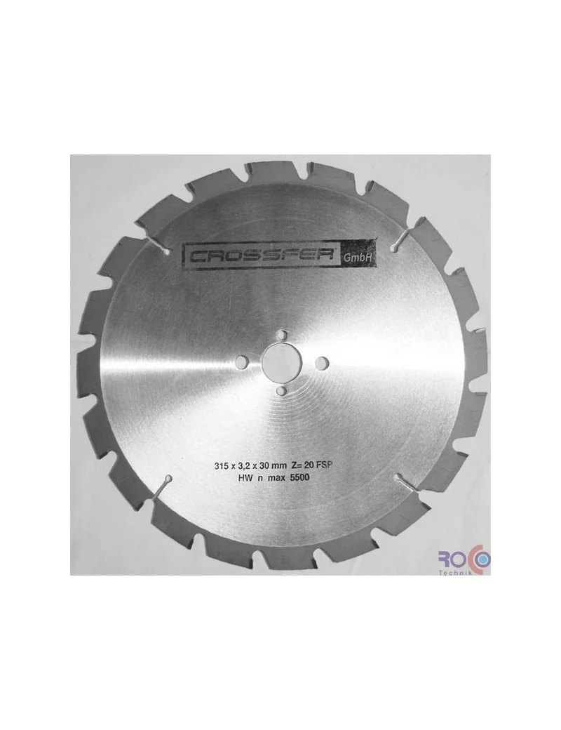 LAME DE SCIE BOIS / CLOU 315 mm COUPE BRUTE Crossfer