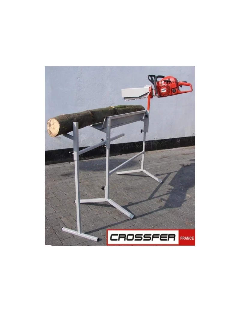TRÉPIED CHEVALET A TRONÇONNEUSE KSB 03 Crossfer TRÉPIED CHEVALET A TRONÇONNEUSE KSB 03 Crossfer