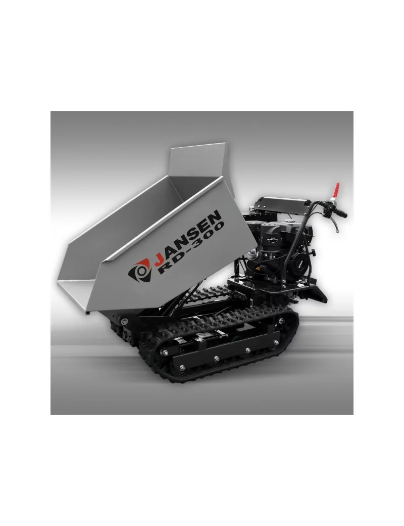 Dumper - Brouette benne hydraulique sur chenille RD300 Jansen
