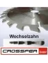 LAME DE SCIE BOIS / CLOU 160 MM 24 DENTS COUPE BRUTE Crossfer