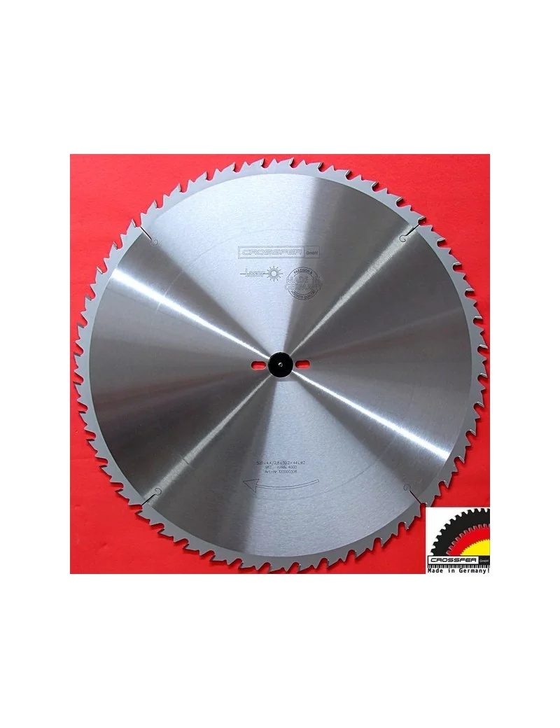 LAME DE SCIE BOIS CARBURE 500 mm 44 DENTS COUPE BRUTE Crossfer LAME DE SCIE BOIS CARBURE 500 mm 44 DENTS COUPE BRUTE Crossfer