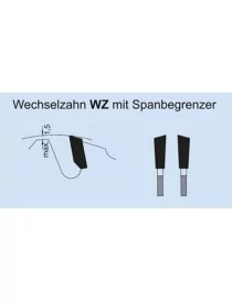 LAME DE SCIE BOIS CARBURE 600 mm 40 DENTS LASER Crossfer