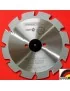 LAME DE SCIE BOIS / CLOU 160 MM 12 DENTS COUPE BRUTE Crossfer