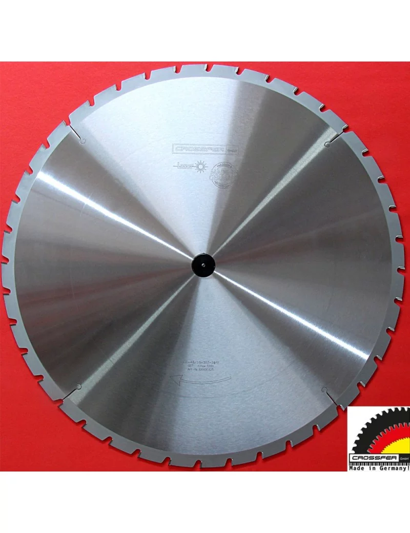 LAME DE SCIE BOIS / CLOU 400 MM 28 DENTS COUPE BRUTE Crossfer