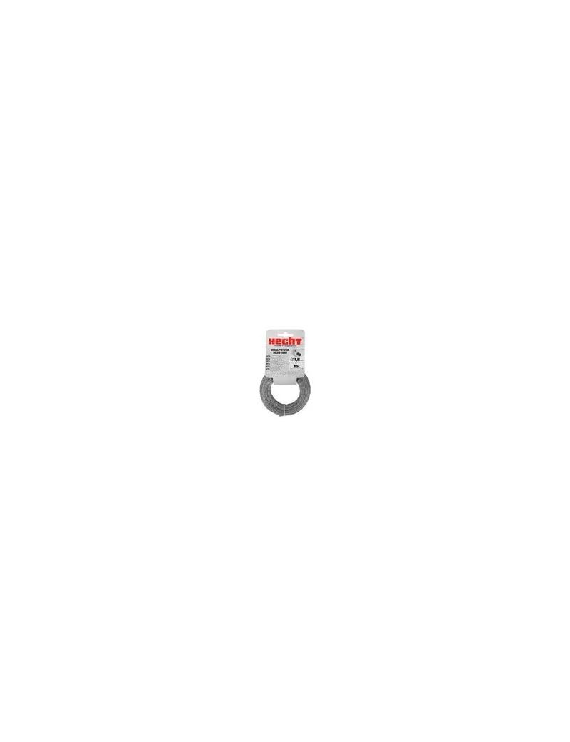 Fil de débroussailleuse rond 1,65 mm x 15 mètres Hecht Fil de débroussailleuse rond 1,65 mm x 15 mètres Hecht