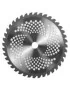 DISQUE CARBURE POUR DEBROUSSAILLEUSE H145/146 H152/154 Hecht