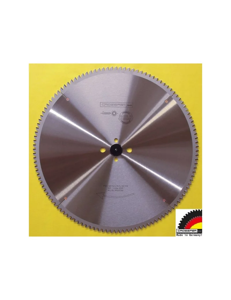 LAME PROFESSIONNELLE METAUX TENDRES CARBURE 400mm Crossfer LAME PROFESSIONNELLE METAUX TENDRES CARBURE 400mm Crossfer