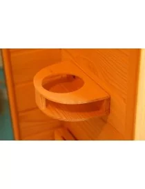 SAUNA INFRAROUGE 1 A 2 Pers 220V AVEC IONISEUR D'AIR et LIMINOTHERAPIE