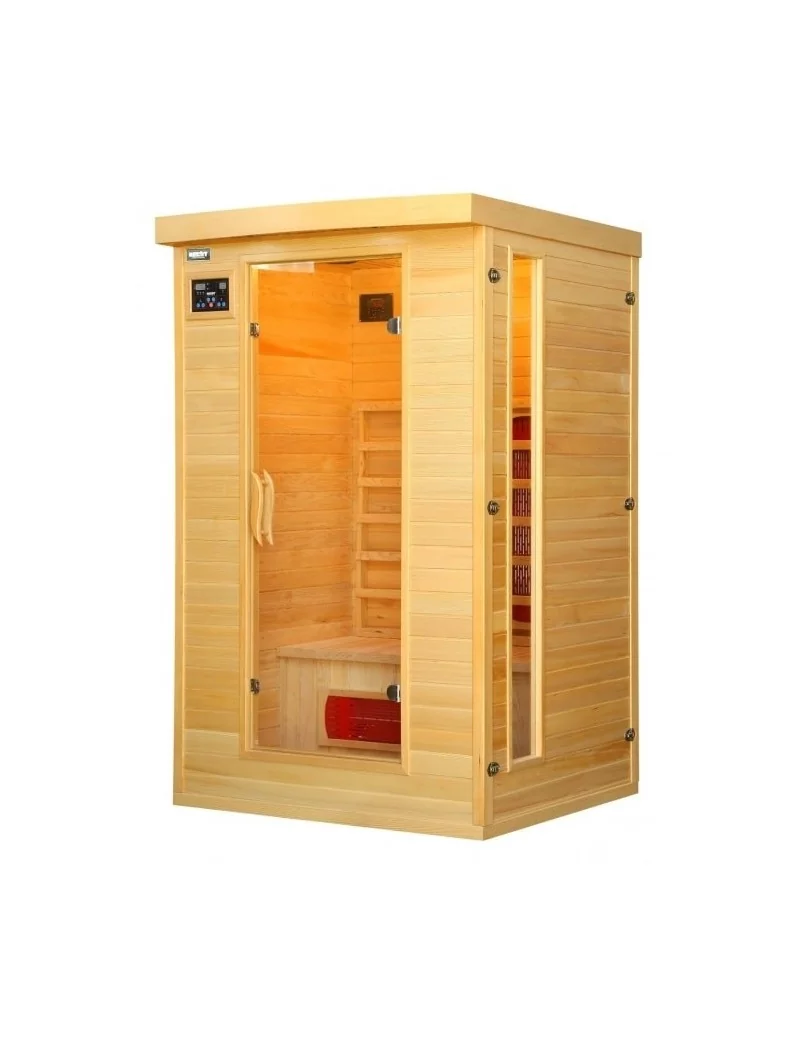 SAUNA INFRAROUGE 1 A 2 Pers 220V AVEC IONISEUR D'AIR et LIMINOTHERAPIE