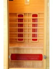 SAUNA INFRAROUGE 1 A 2 Pers 220V AVEC IONISEUR D'AIR et LIMINOTHERAPIE