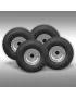 JEU DE 4 ROUES GAZON POUR DUMPER MSK-800X