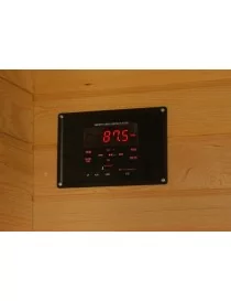 SAUNA INFRAROUGE 1 A 2 Pers 220V AVEC IONISEUR D'AIR et LIMINOTHERAPIE