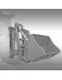 CHARGEUR ARRIÈRE HYDRAULIQUE HL-3000 PELLE AGRICOLE