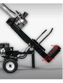 Fendeuse de bûches thermique HS 20H 110CM basculement hydraulique Jansen