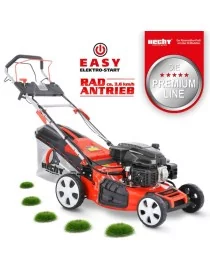 Tondeuse thermique autotractée avec démarreur électrique 53 cm Hecht