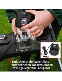 Tondeuse thermique autotractée avec démarreur électrique 53 cm Hecht